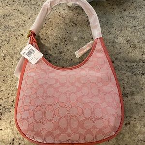 Coach Ergo Shoulder Bag Signature Jacquard